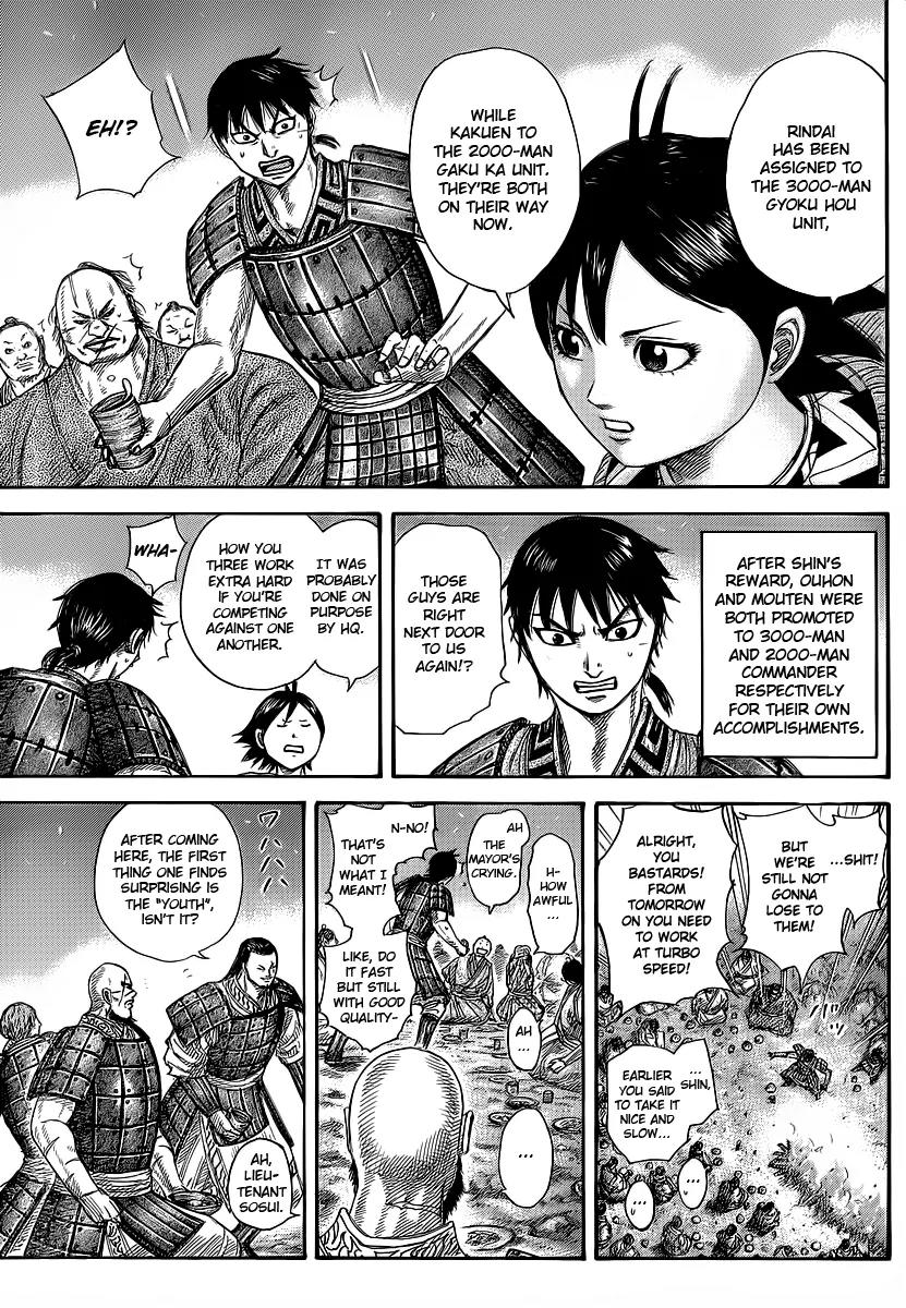 Kingdom manga, chapter 356, page 13 of 18