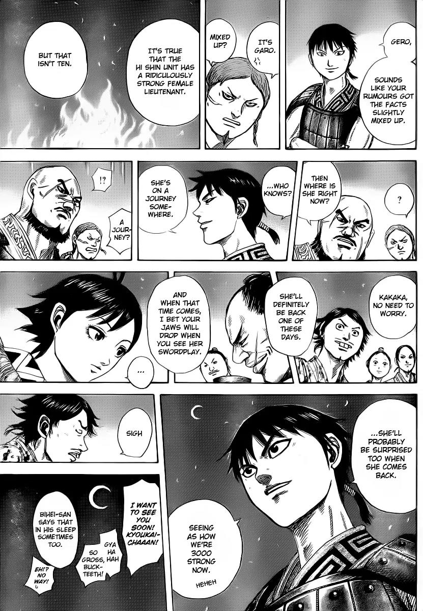 Kingdom manga, chapter 356, page 15 of 18