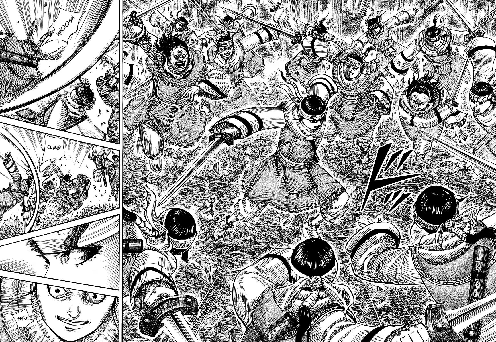 Kingdom Chapter 358 page 13 - Chapter 358: Encircling Yuu Tribe
