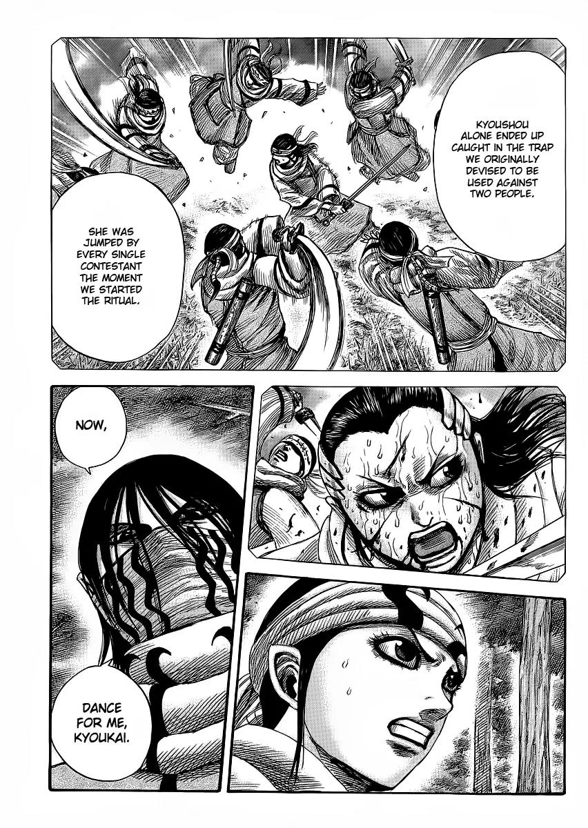 Kingdom Chapter 358 page 8 - Chapter 358: Encircling Yuu Tribe