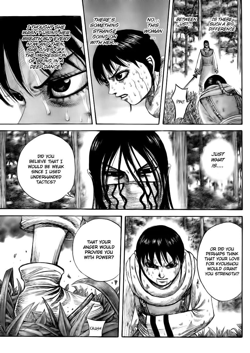 Kingdom Chapter 360 page 15 - Chapter 360: True Strength of the Pinnacle