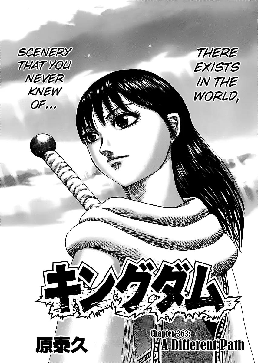 Kingdom Chapter 363 page 1 - Chapter 363: A Different Path