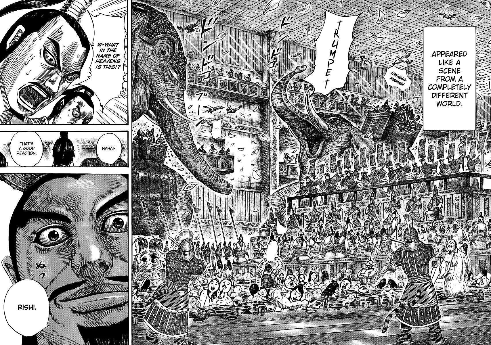 Kingdom manga, chapter 367, page 9 of 16