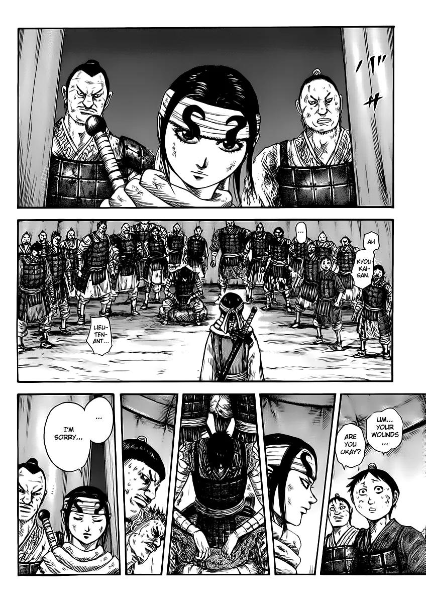 Kingdom Chapter 385 page 14 - Chapter 385: Internal Discord