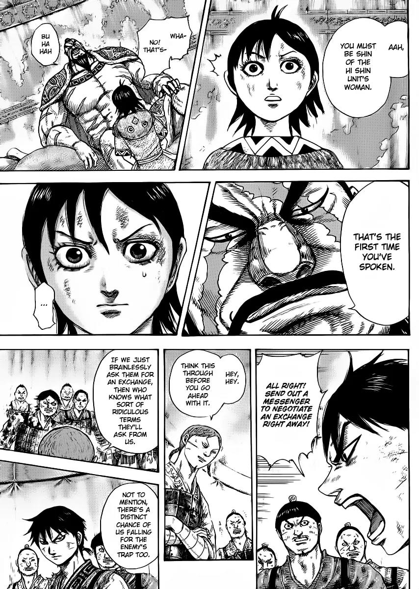 Kingdom manga, chapter 386, page 13 of 18