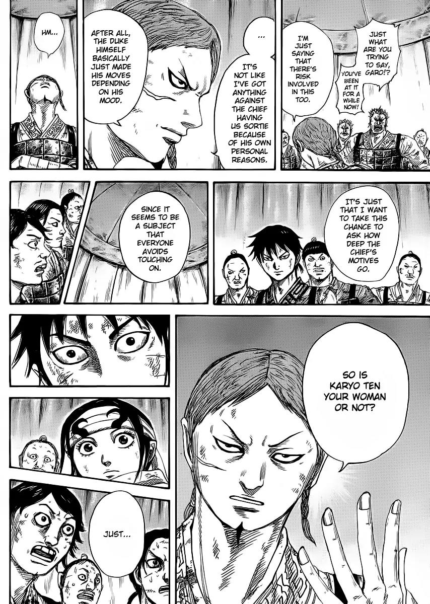 Kingdom manga, chapter 386, page 14 of 18