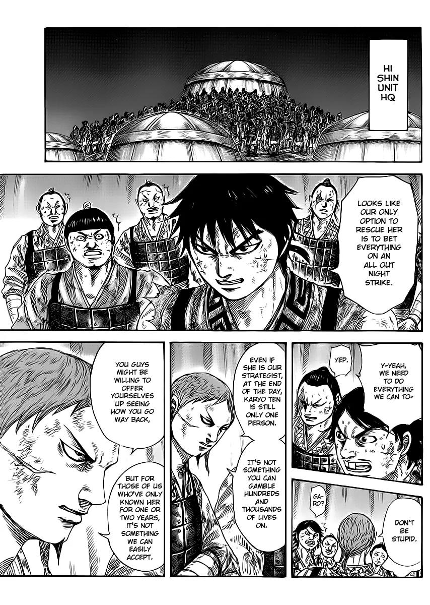 Kingdom manga, chapter 386, page 5 of 18