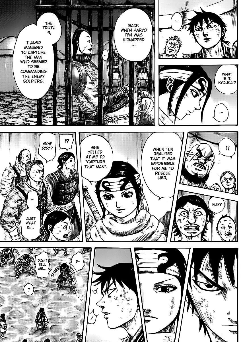 Kingdom manga, chapter 386, page 9 of 18