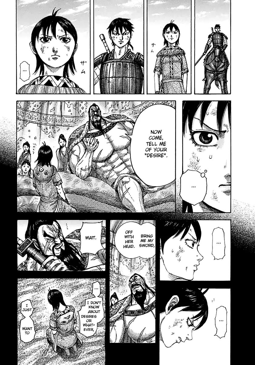 Kingdom manga, chapter 387, page 10 of 18