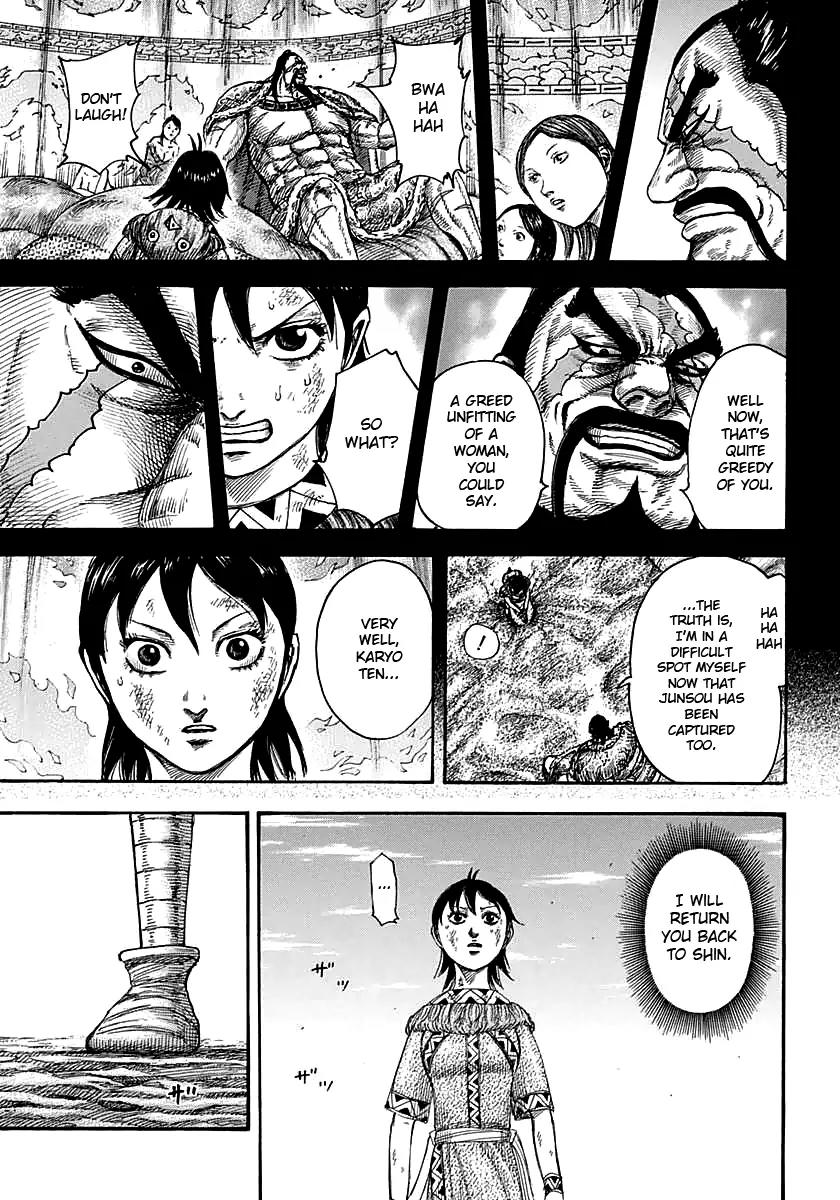 Kingdom manga, chapter 387, page 13 of 18