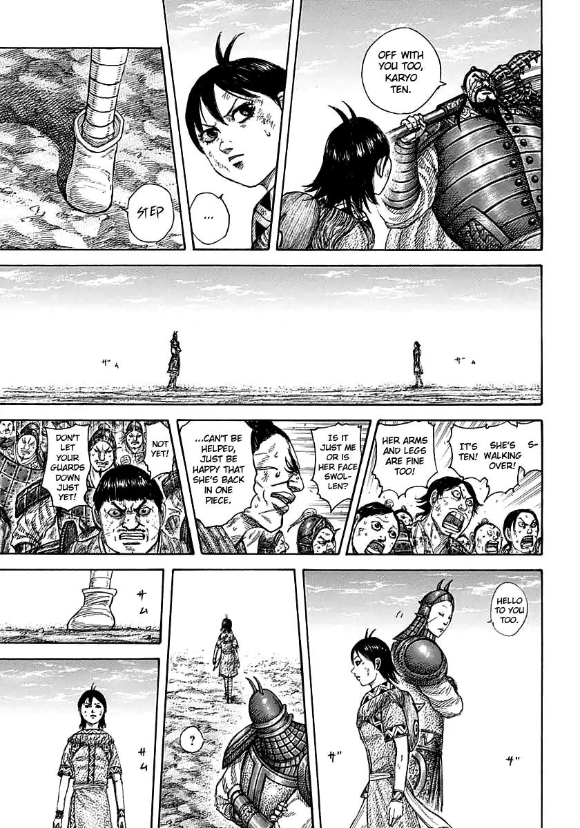 Kingdom manga, chapter 387, page 9 of 18
