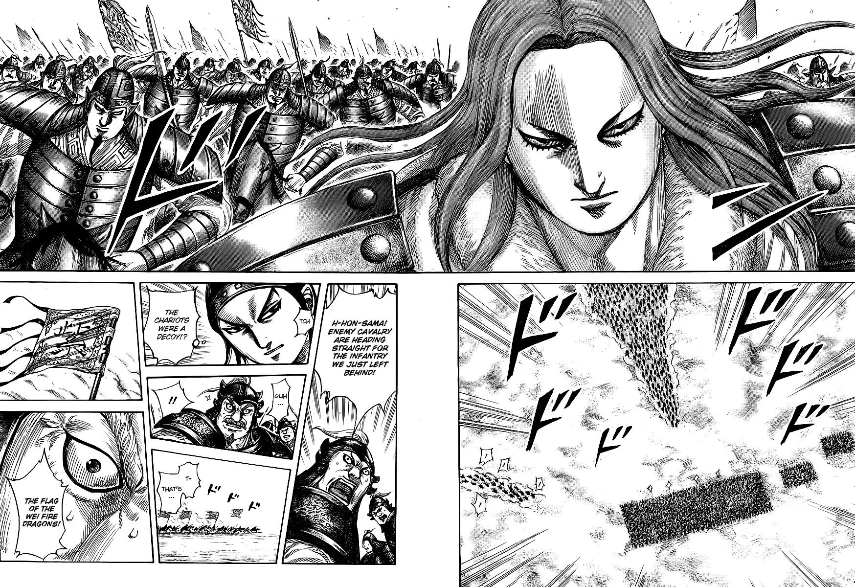 Kingdom Chapter 388 page 11 - Chapter 388: The New Gyoku Hou Unit