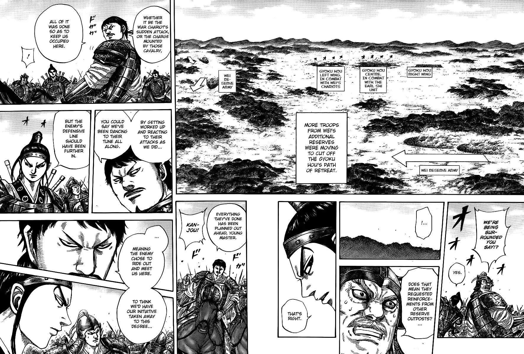 Kingdom manga, chapter 389, page 4 of 16