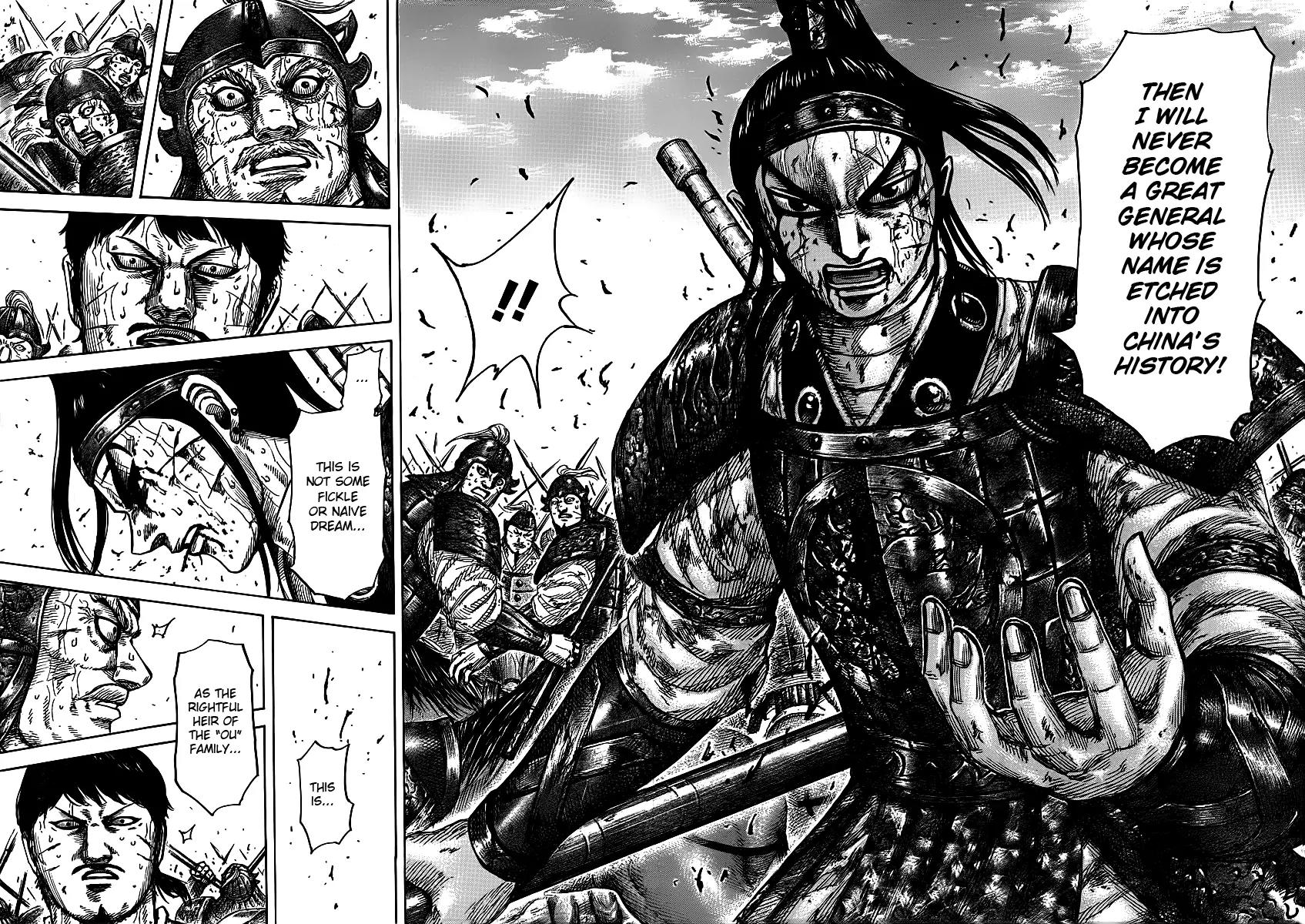 Kingdom Chapter 395 page 14 - Chapter 395: Ouhon's Duty