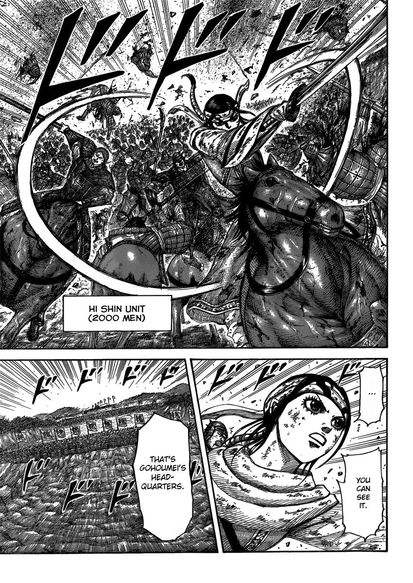 Kingdom manga, chapter 399, page 3 of 18