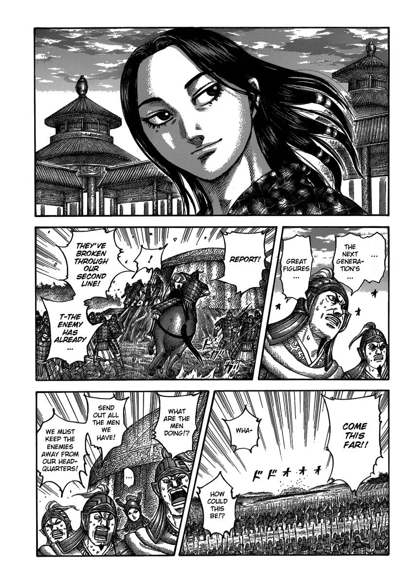 Kingdom manga, chapter 399, page 9 of 18