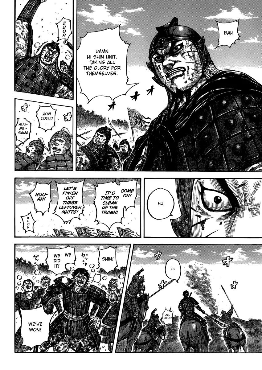 Kingdom Chapter 400 page 10 - Chapter 400: Fall and Retreat