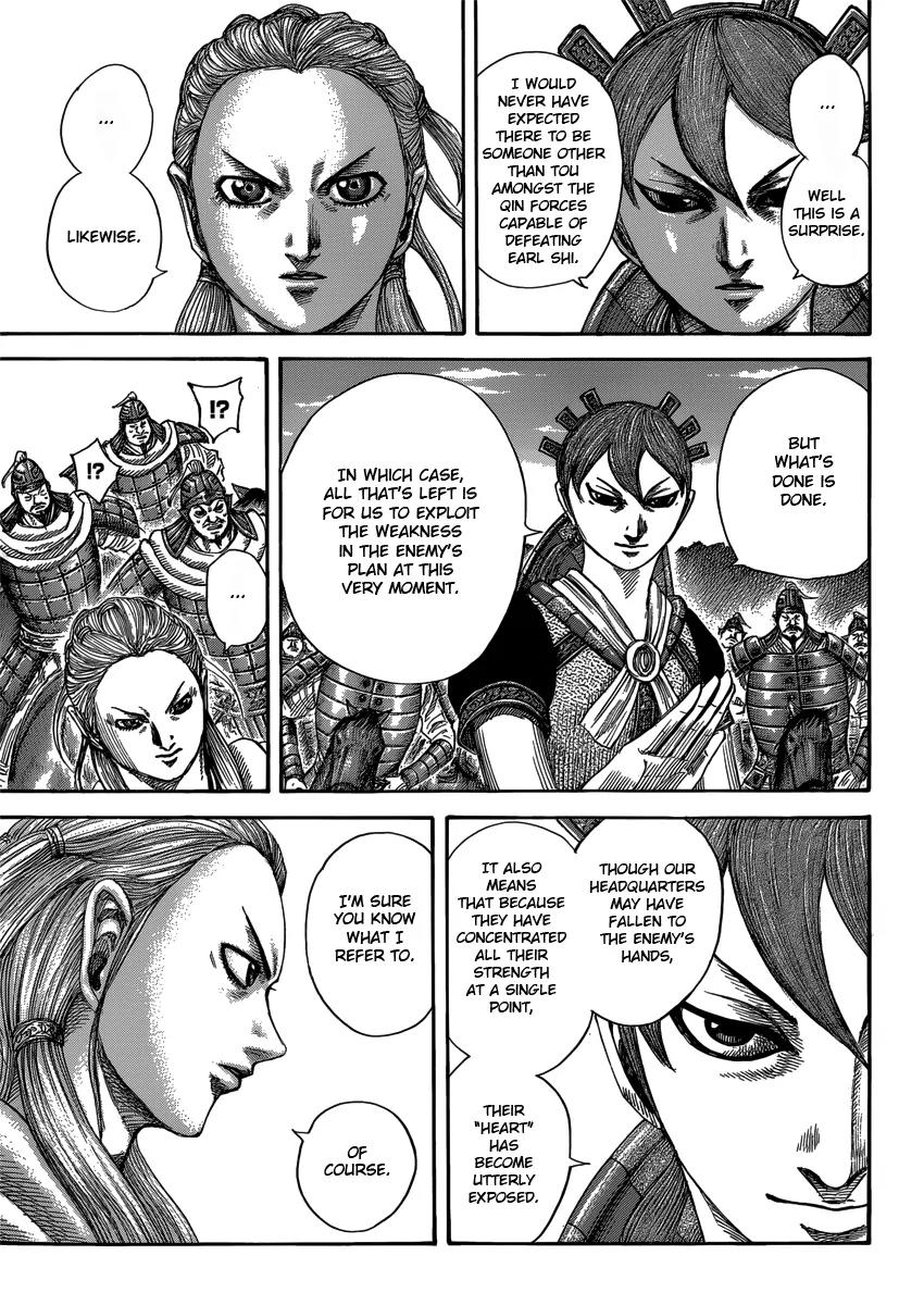 Kingdom Chapter 400 page 15 - Chapter 400: Fall and Retreat