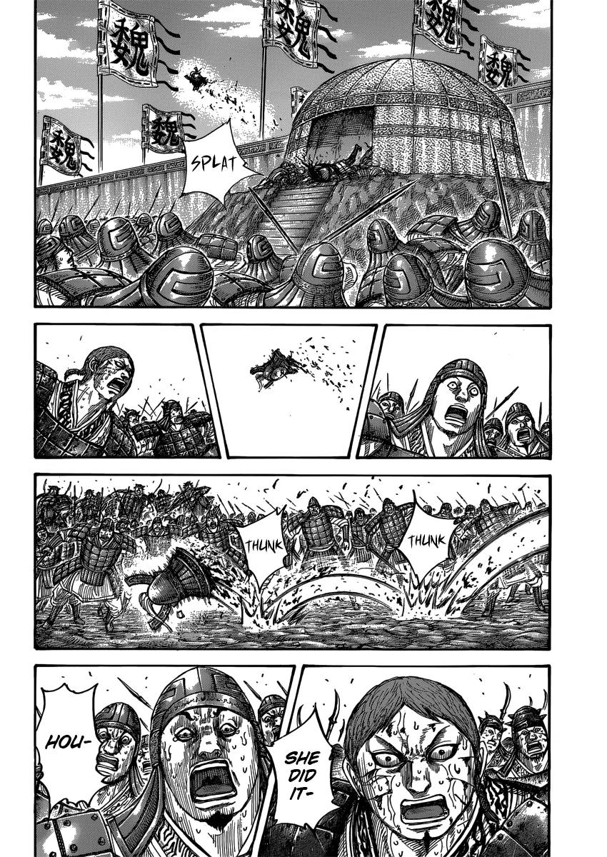 Kingdom Chapter 400 page 5 - Chapter 400: Fall and Retreat