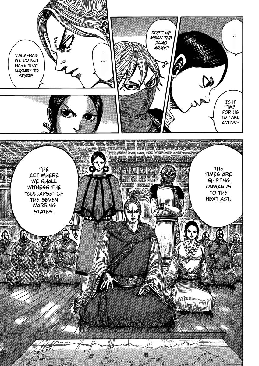 Kingdom manga, chapter 402, page 6 of 16