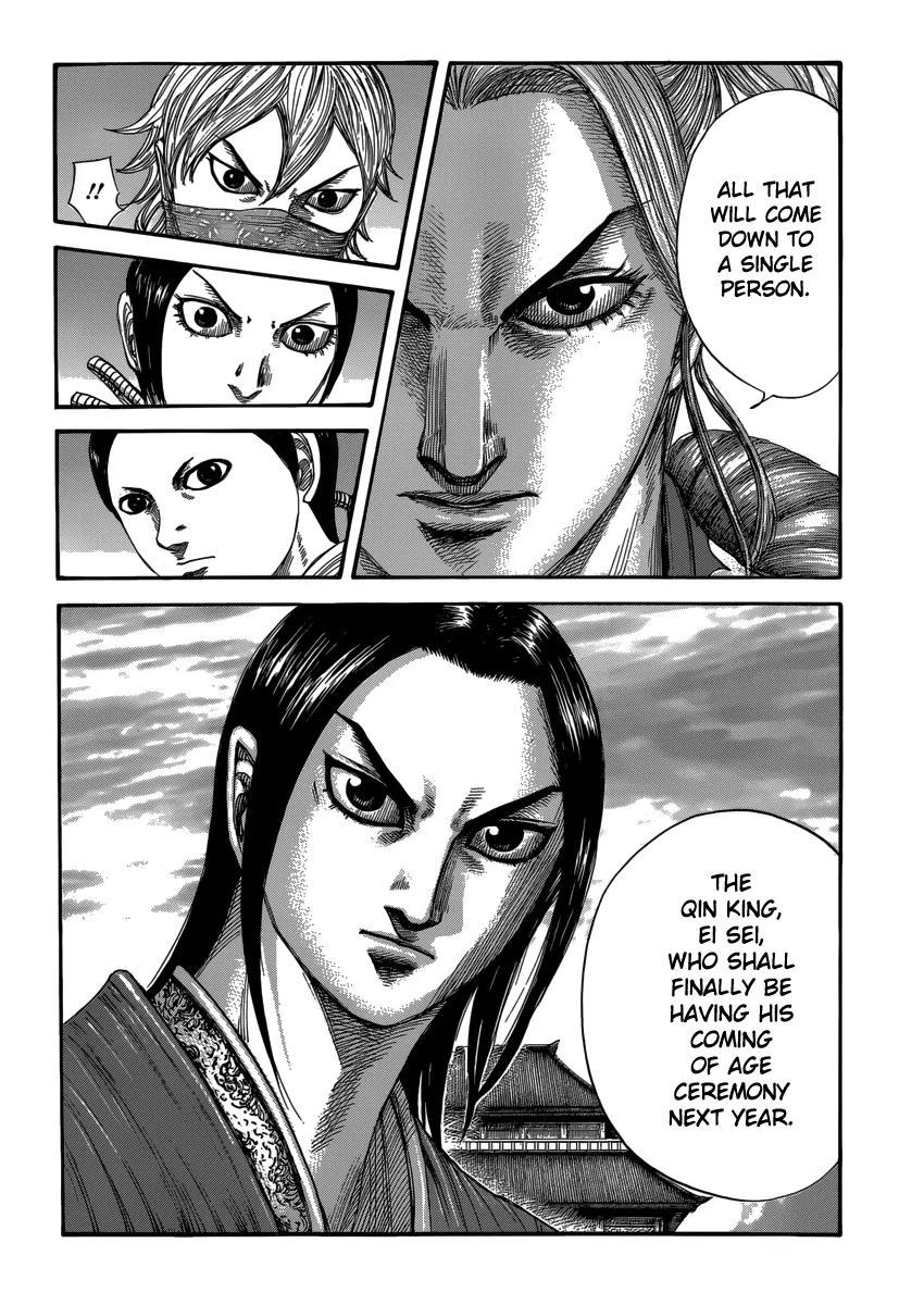 Kingdom manga, chapter 402, page 9 of 16