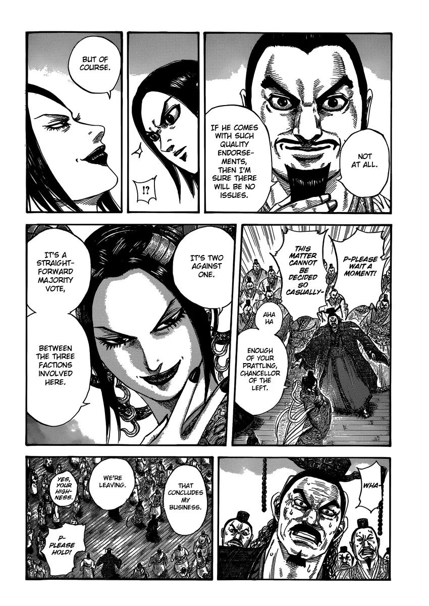 Kingdom Chapter 403 page 8 - Chapter 403: The Queen Mother's Goal