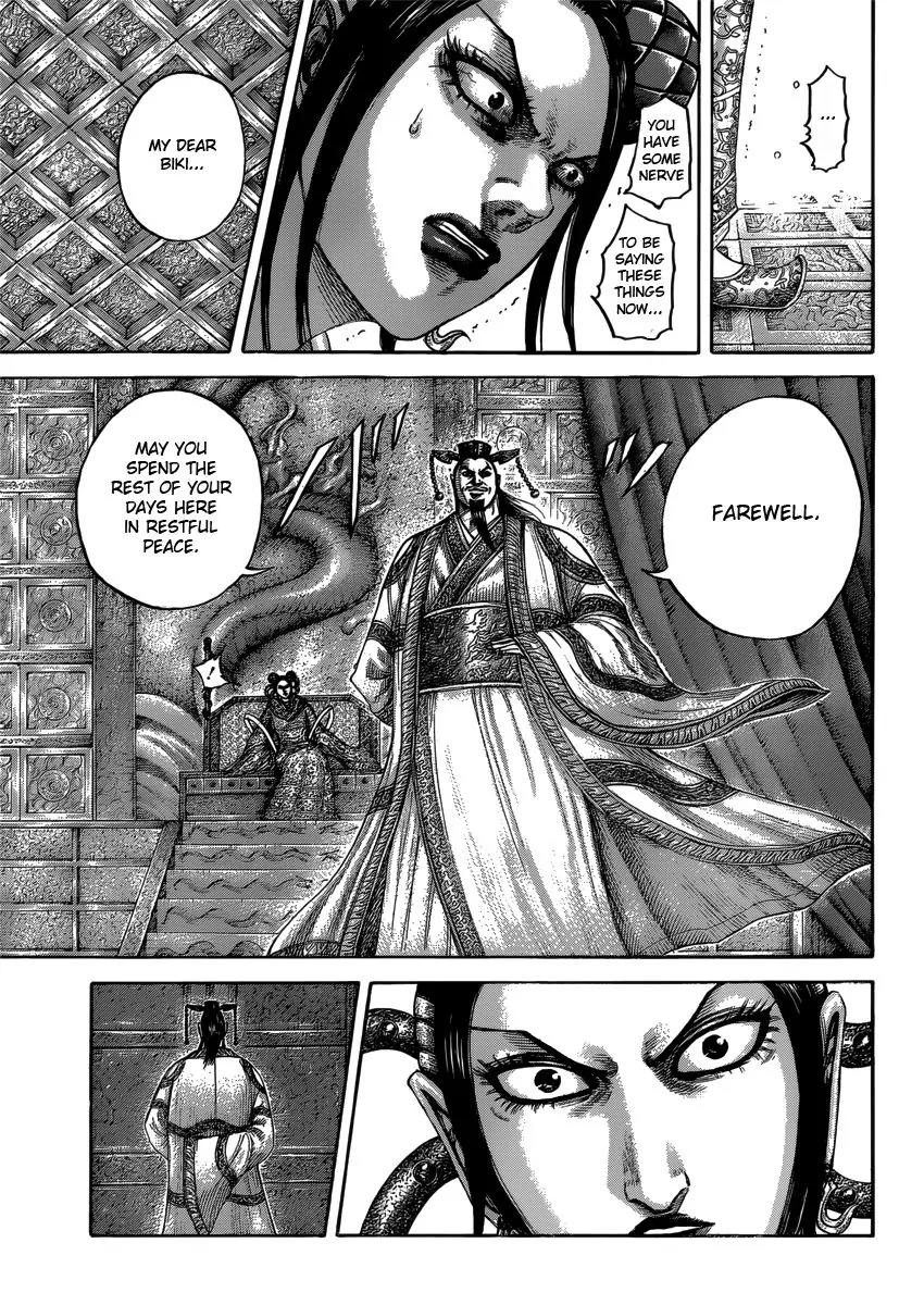 Kingdom manga, chapter 406, page 13 of 18