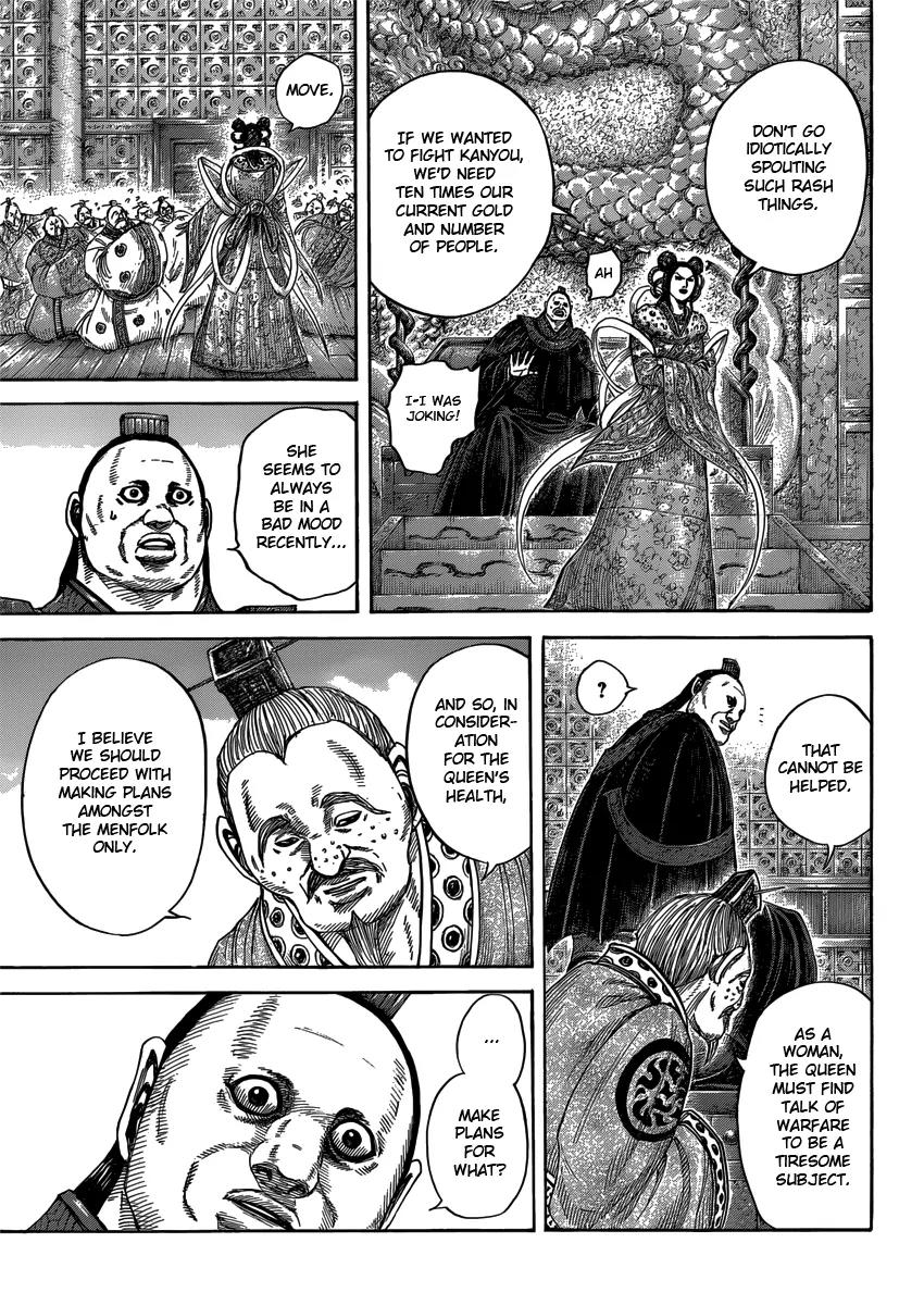Kingdom manga, chapter 407, page 15 of 18