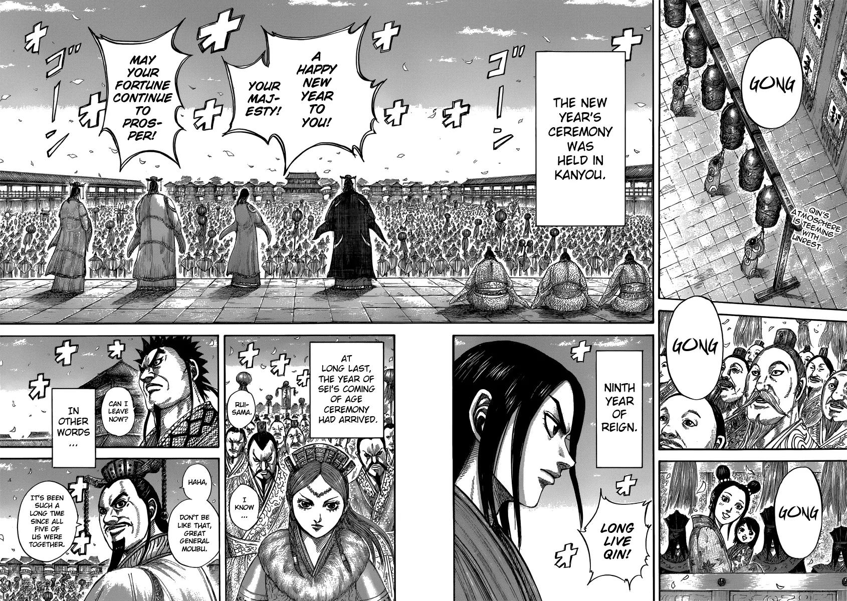 Kingdom Chapter 408 page 2 - Chapter 408: The Decisive Year