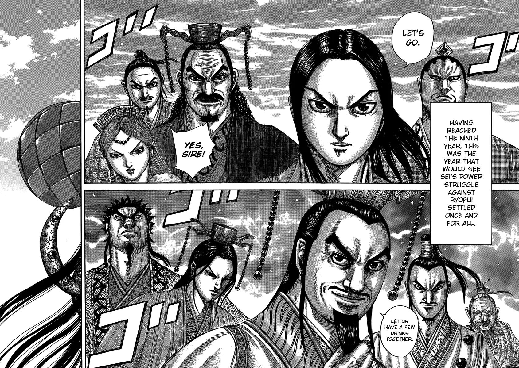 Kingdom Chapter 408 page 3 - Chapter 408: The Decisive Year
