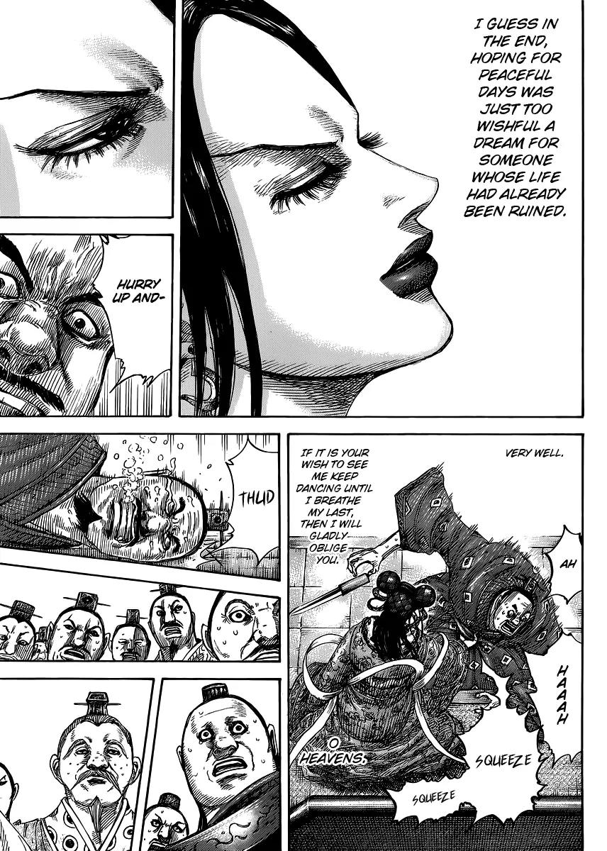 Kingdom manga, chapter 410, page 15 of 18