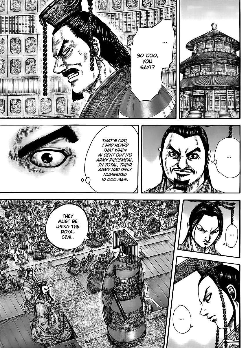 Kingdom manga, chapter 414, page 10 of 19