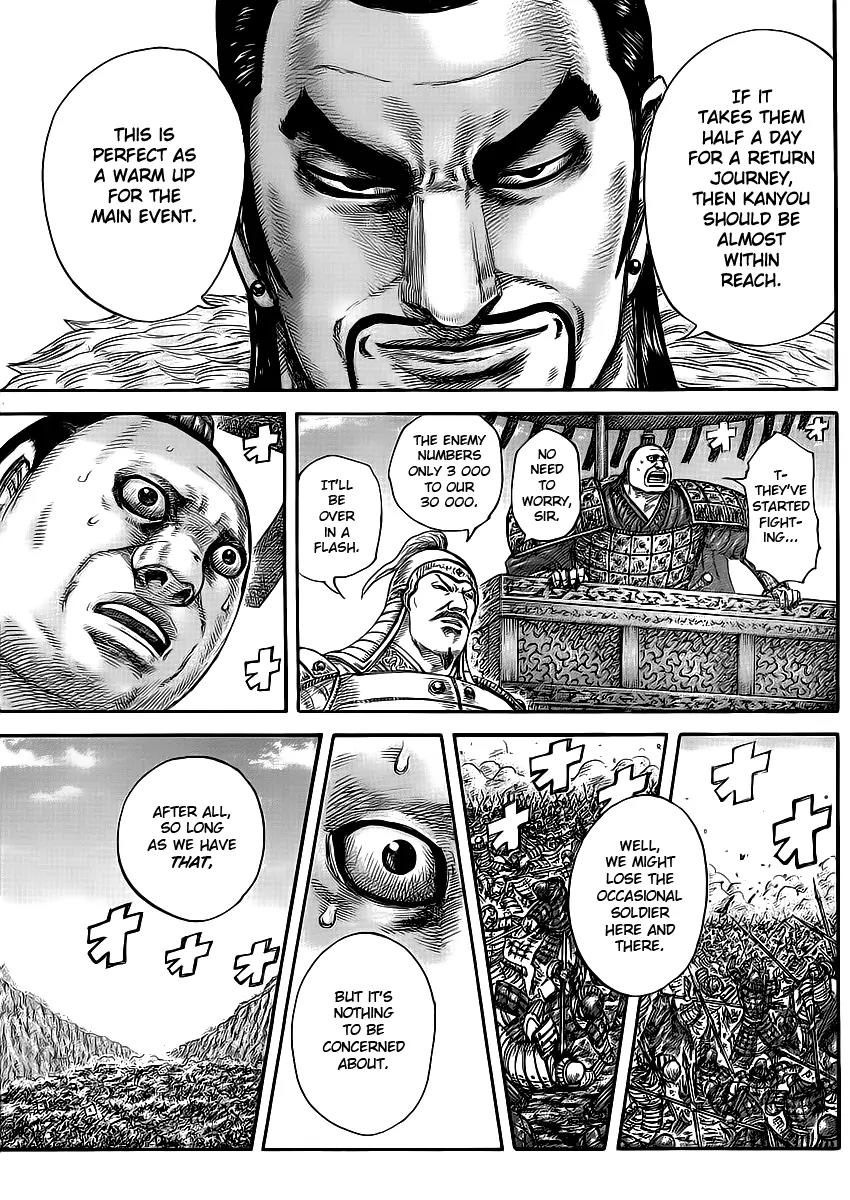 Kingdom manga, chapter 414, page 8 of 19