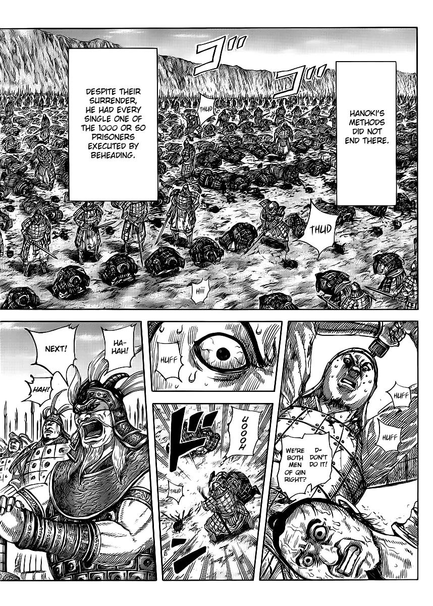 Kingdom manga, chapter 415, page 11 of 18