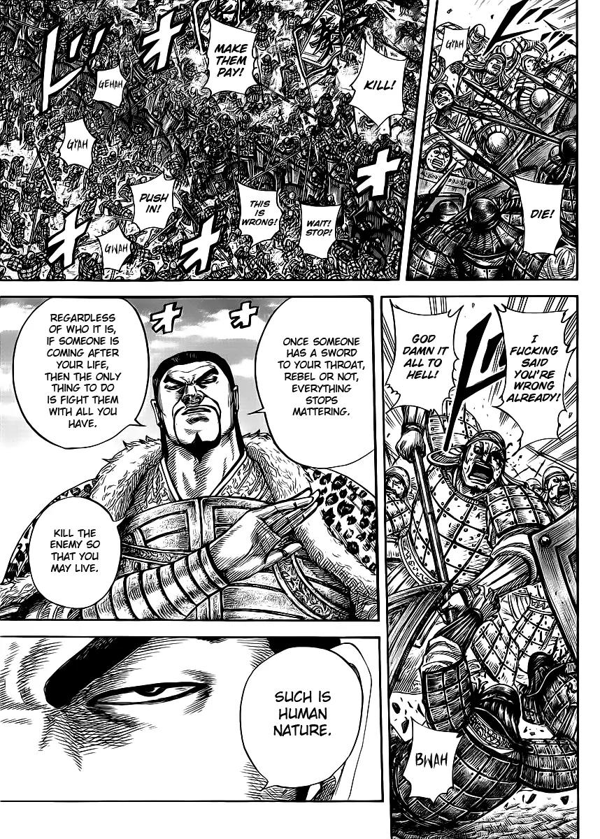 Kingdom manga, chapter 415, page 9 of 18