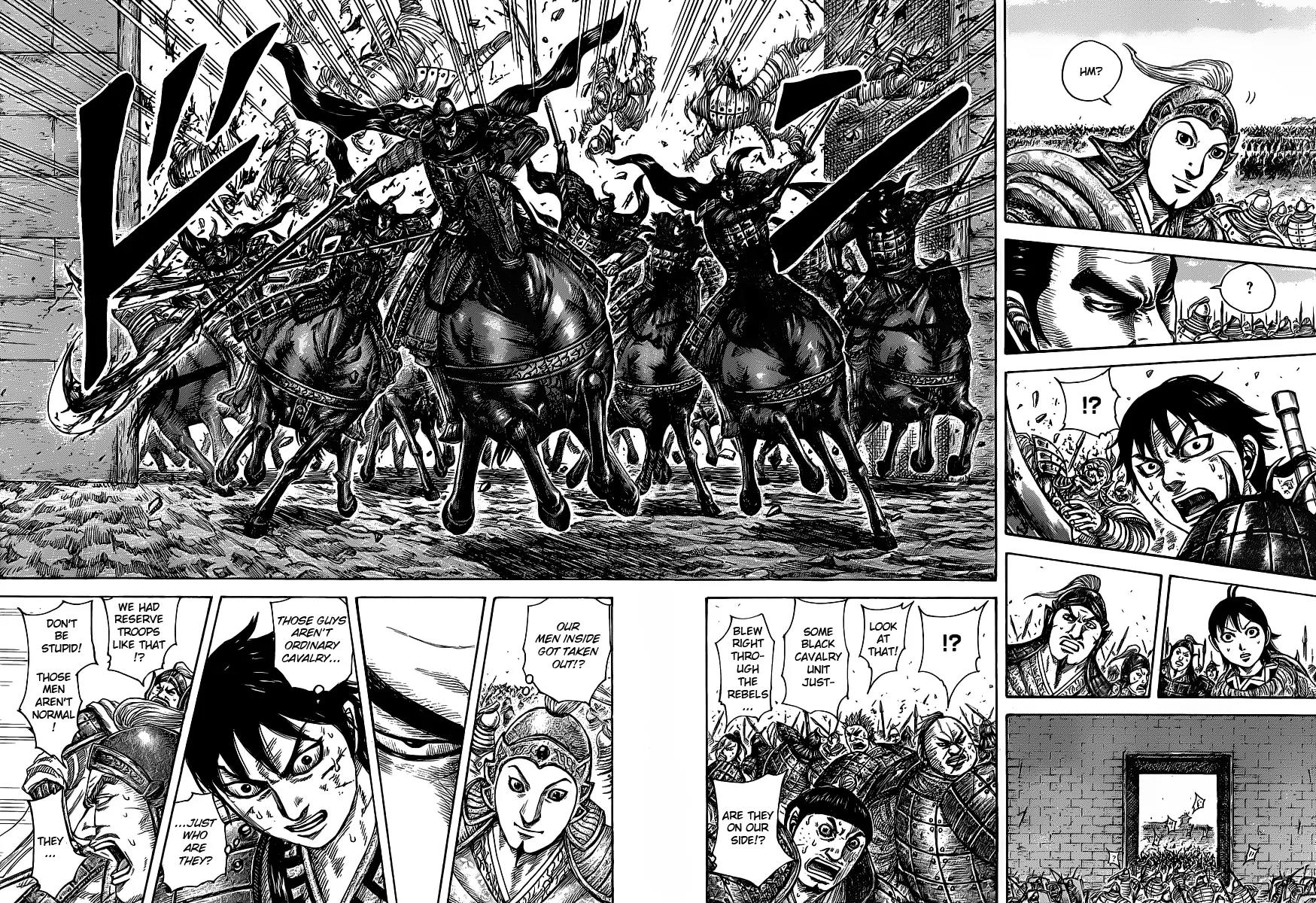 Kingdom manga, chapter 419, page 16 of 18