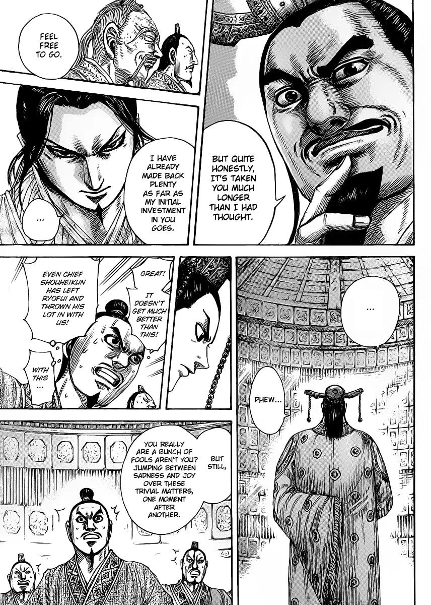 Kingdom Chapter 420 page 14 - Chapter 420: Parting Ways