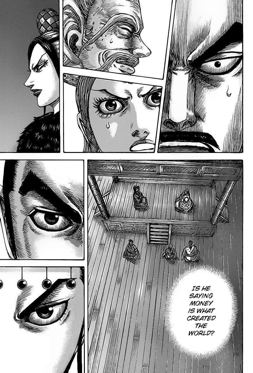 Kingdom manga, chapter 423, page 17 of 18