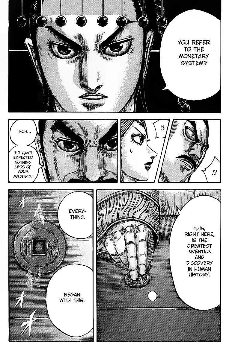 Kingdom manga, chapter 423, page 18 of 18