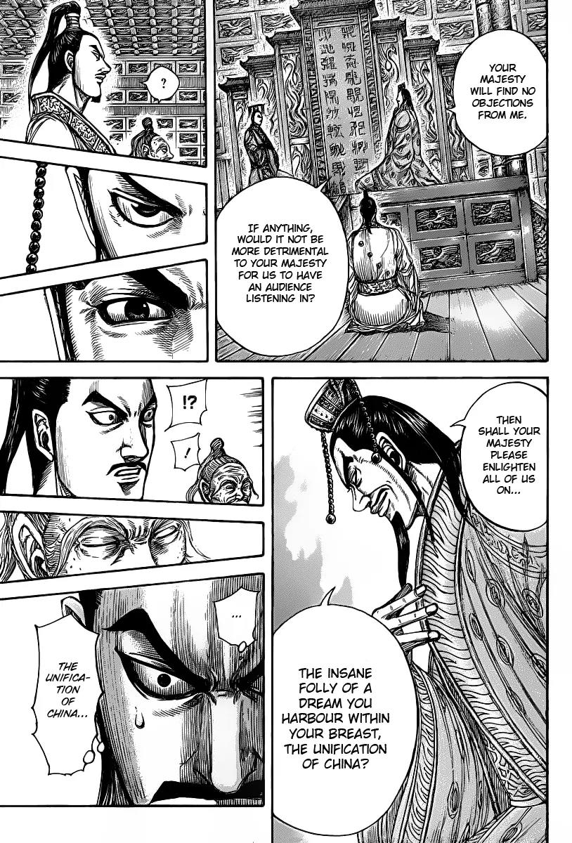Kingdom manga, chapter 423, page 9 of 18