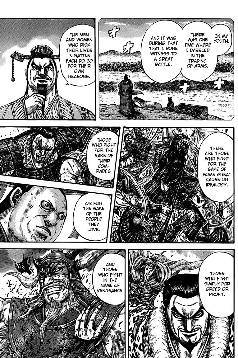 Kingdom manga, chapter 425, page 13 of 16
