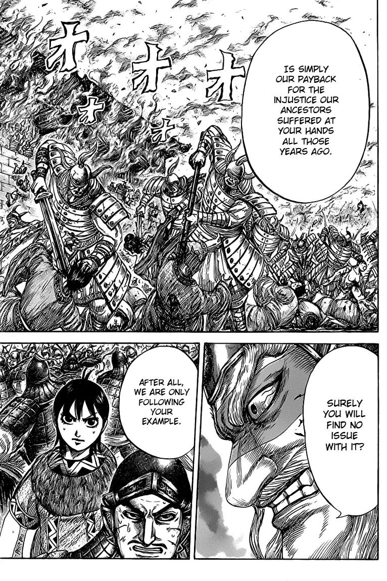 Kingdom manga, chapter 425, page 6 of 16
