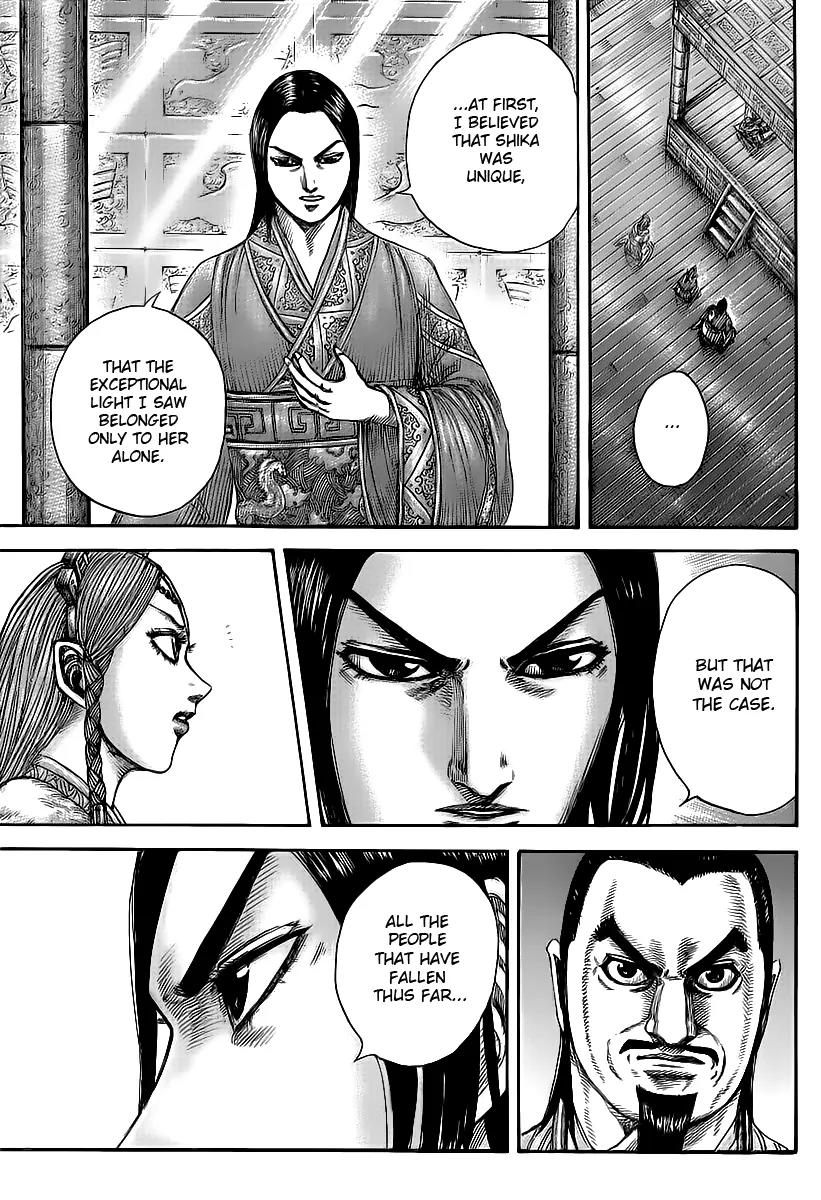 Kingdom Chapter 427 page 4 - Chapter 427: Words of Resolve