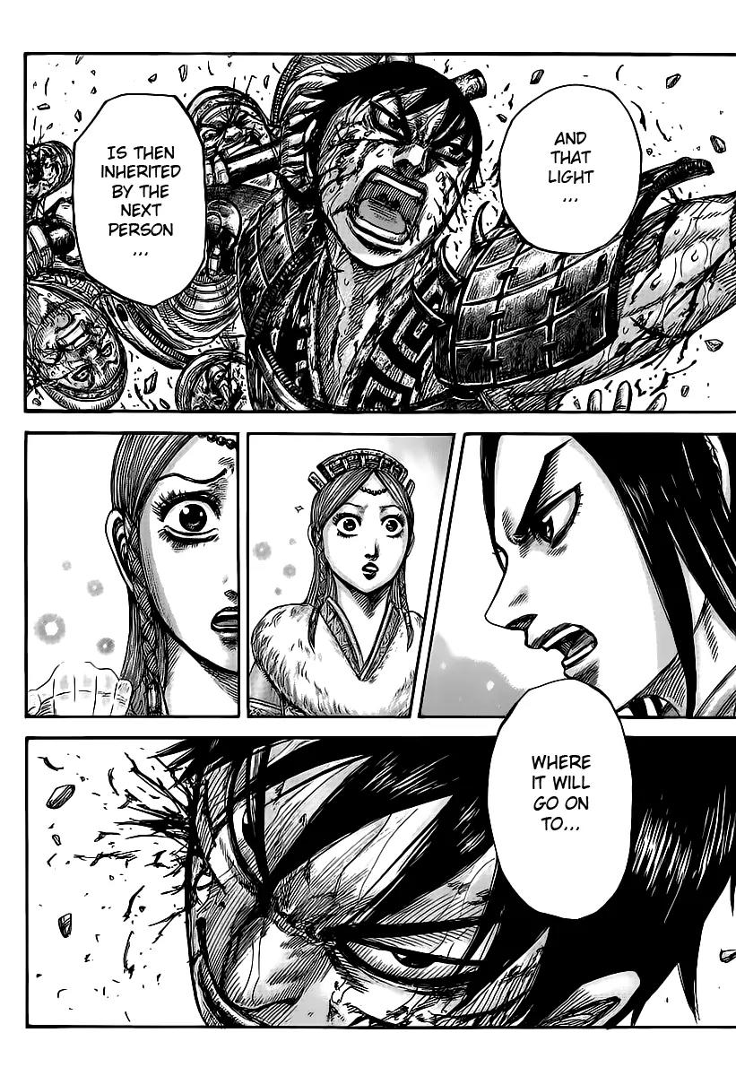 Kingdom Chapter 427 page 7 - Chapter 427: Words of Resolve