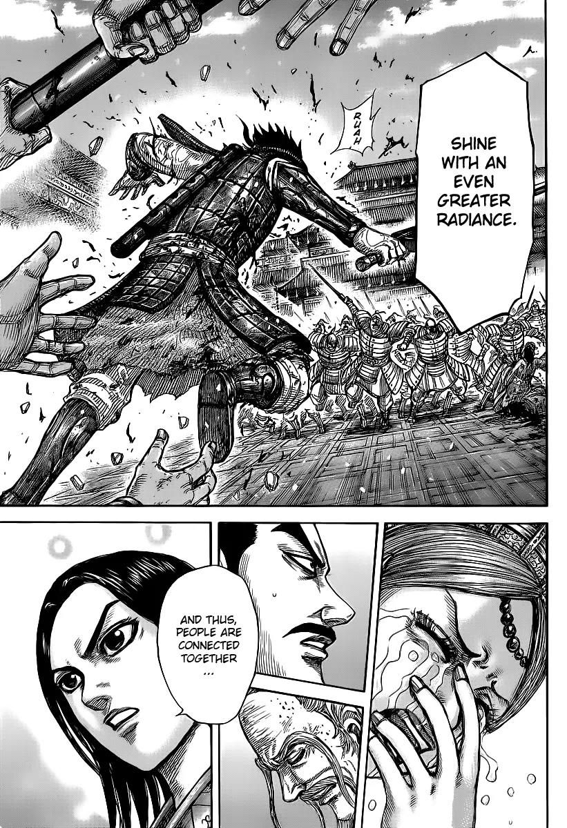 Kingdom Chapter 427 page 8 - Chapter 427: Words of Resolve