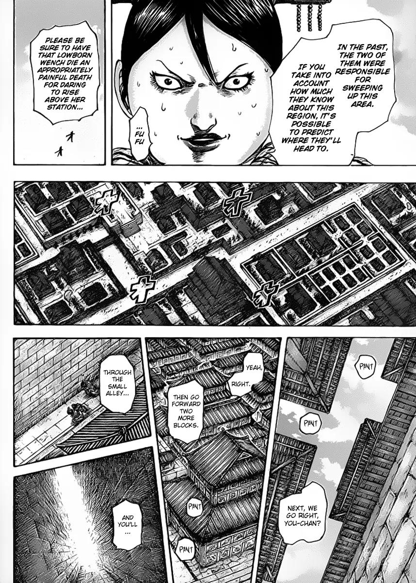 Kingdom Chapter 428 page 10 - Chapter 428: Running for your Life