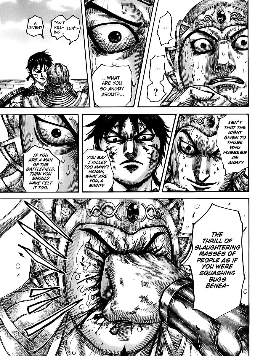 Kingdom Chapter 429 page 12 - Chapter 429: A Commander's Popularity