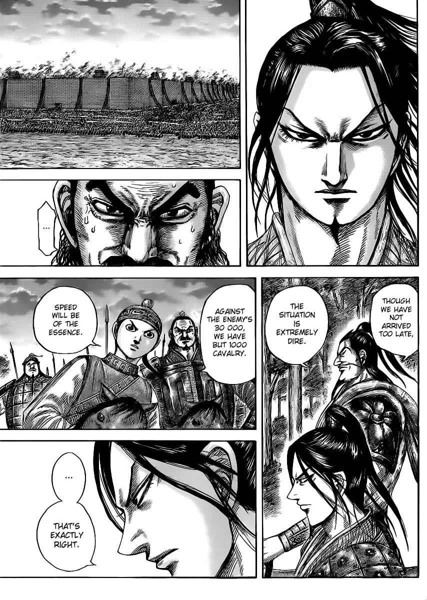 Kingdom manga, chapter 430, page 11 of 16