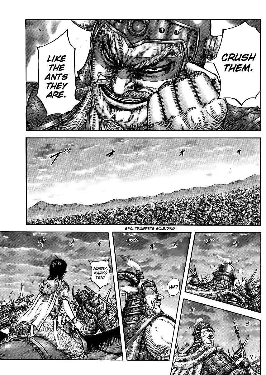 Kingdom manga, chapter 430, page 6 of 16