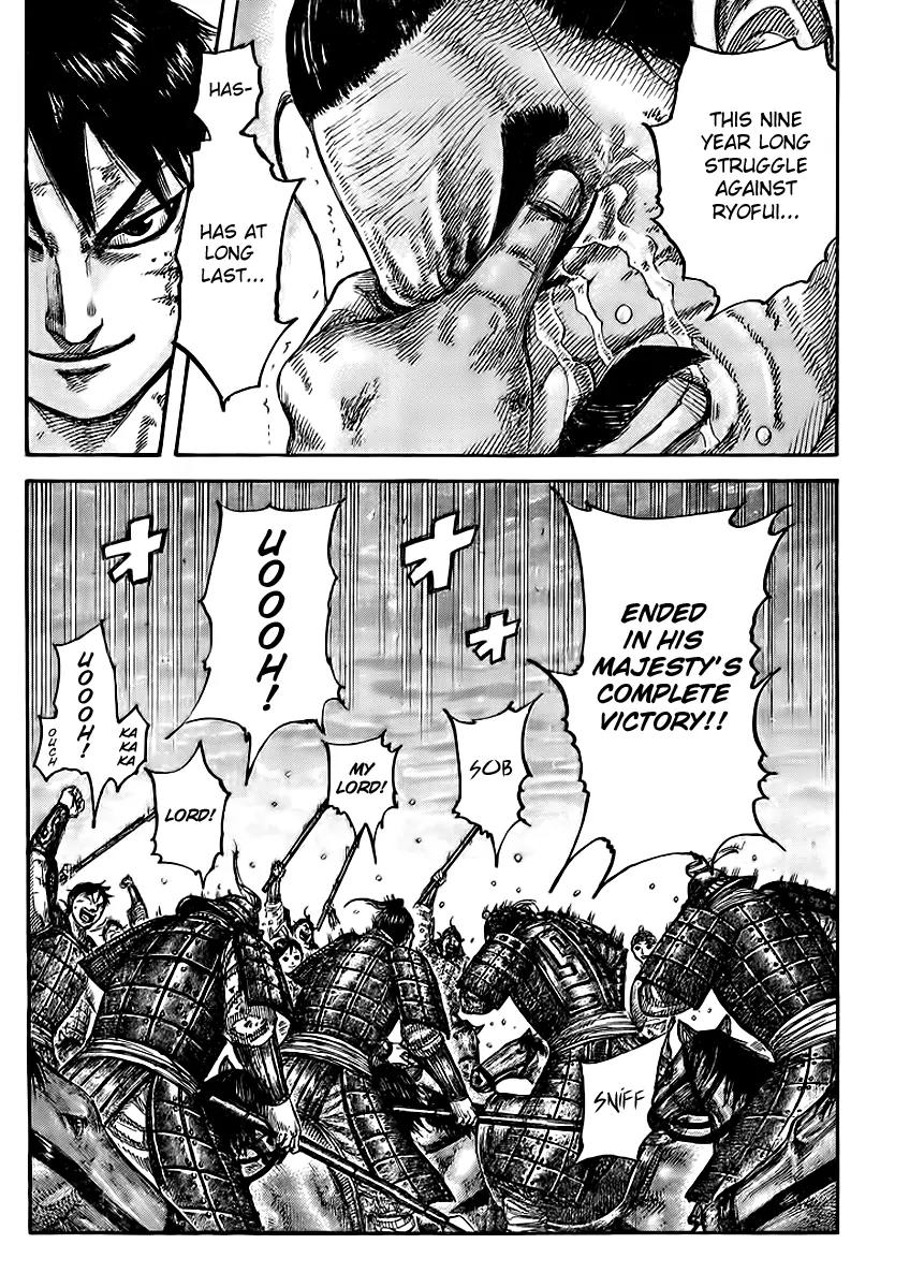 Kingdom manga, chapter 433, page 18 of 18
